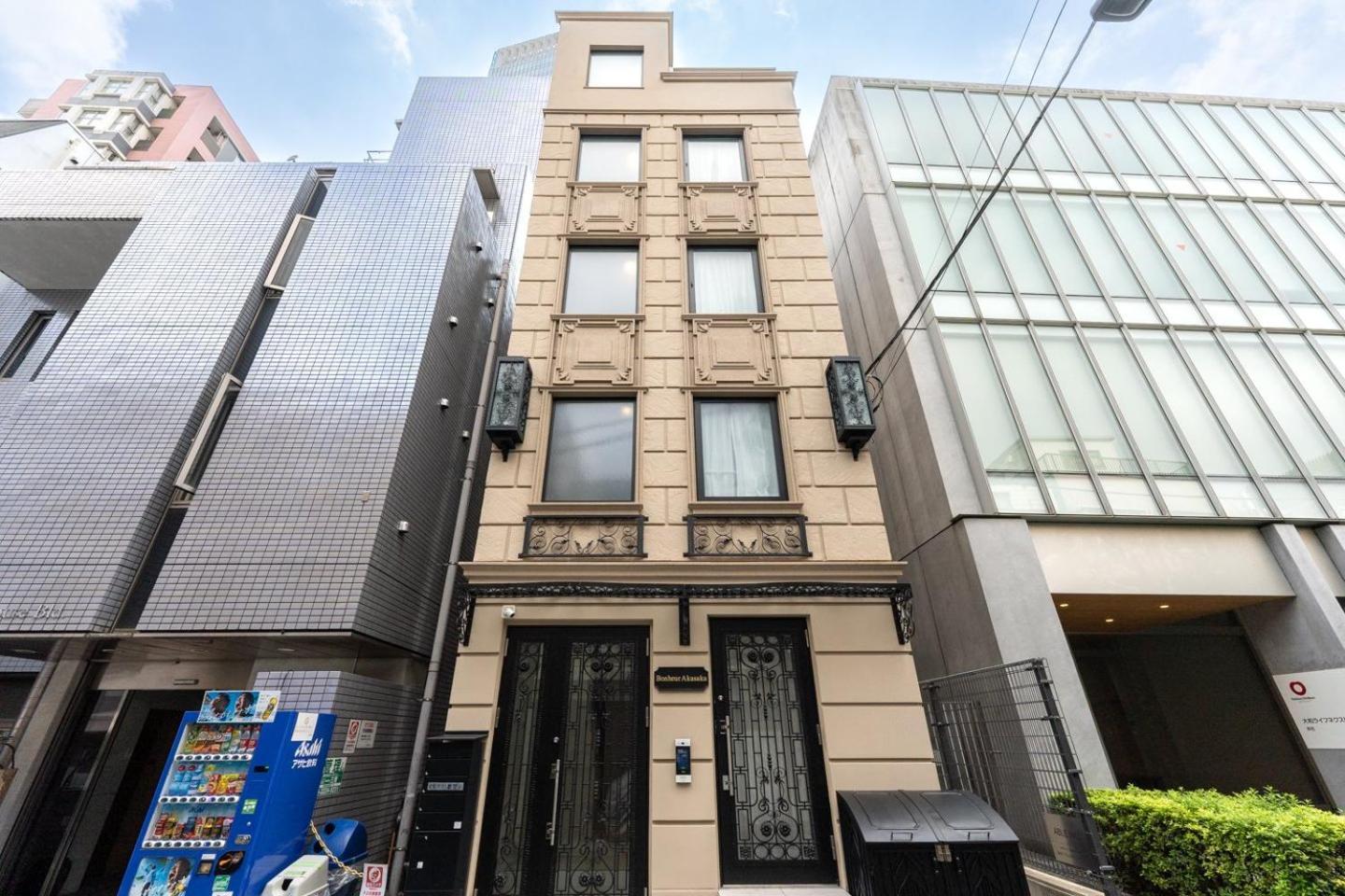 Ferienwohnung Bonheur Akasaka Präfektur Tokio Exterior foto